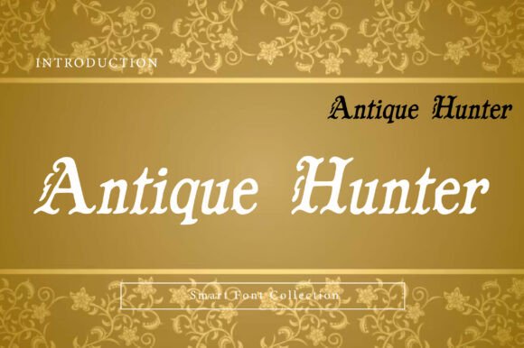 Antique Hunter: A Serif Display Font Built for Editorial Storytelling