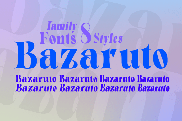 Bazaruto: A Serif Font That Brings Retro-Modern Charm to Handmade Products