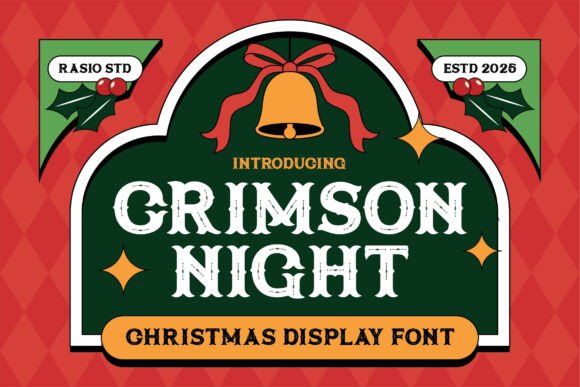 Crimson Night Brings Vintage Slab Serif Character to Web Design