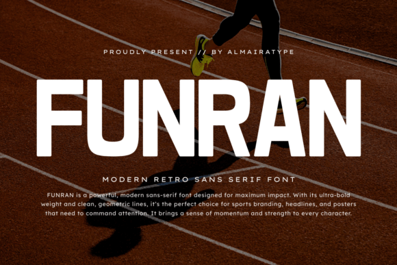 Funran: A Bold Sans Serif Font for Small Business Branding