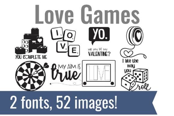 Love Games: A Whimsical Font for Editorial Storytelling