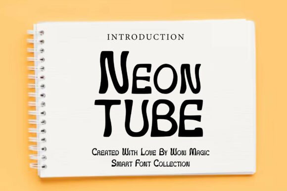 Neon Tube: A Slab Serif Font for Modern Digital Signage