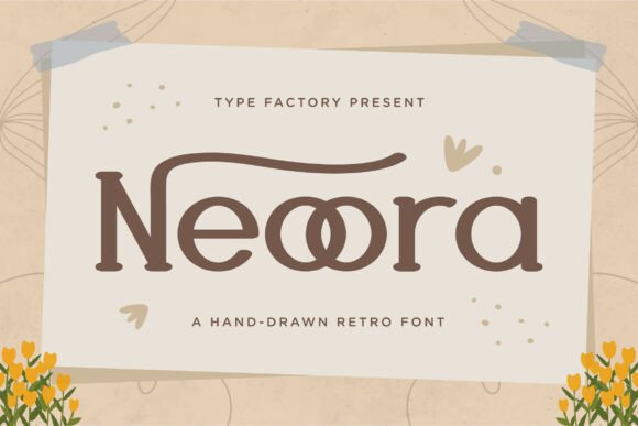 Neoora: Testing This Hand-Drawn Serif Font in a Real Web Project