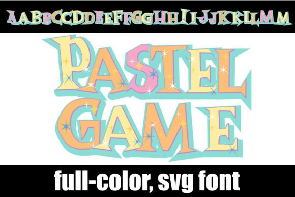 Pastel Game: A Retro Font That Elevates Small Business Branding