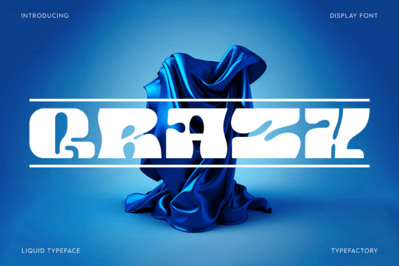 Qrazx Font Review: A Y2K Display Typeface for Bold Branding