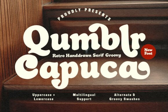 Qumblr Capuca: A Hand-Drawn Serif Font for Digital Design