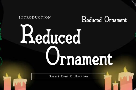 Reduced Ornament: A Classic Decorative Serif for Publishing