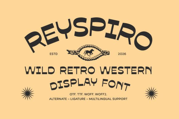 Reyspiro Brings Wild Western Charm to Handmade Labels and Shop Branding