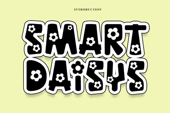 Smart Daisys Font: A Bold Editorial Display for Modern Publishing