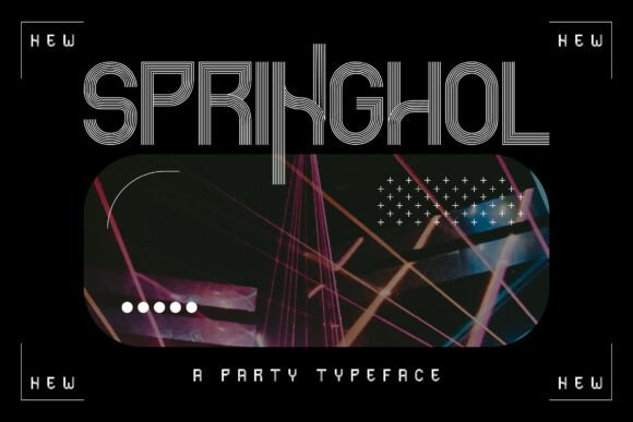Springhol Display Typeface: Bold Headlines That Stick
