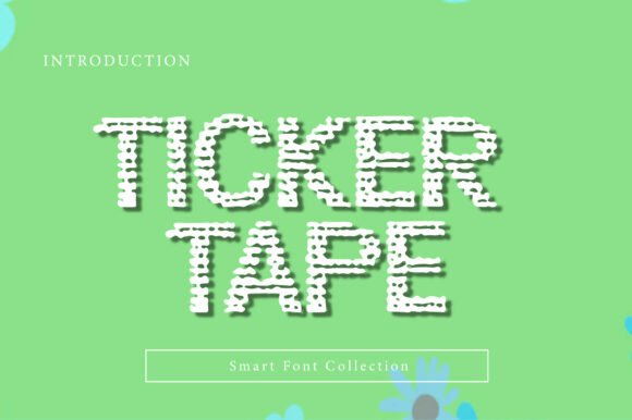 Ticker Tape: A Display Font That Brings Grit and Character