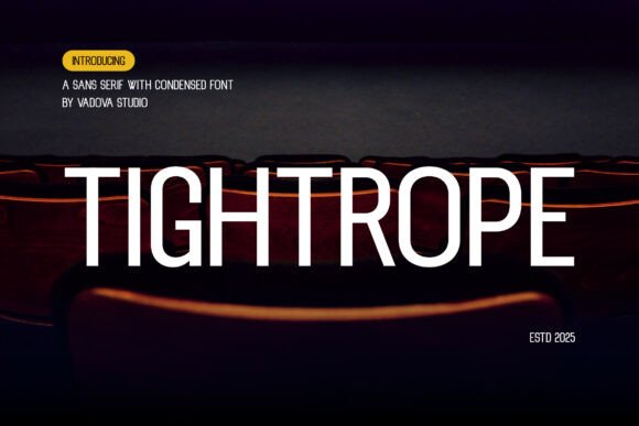Tightrope: The Sans Serif That Walks the Line