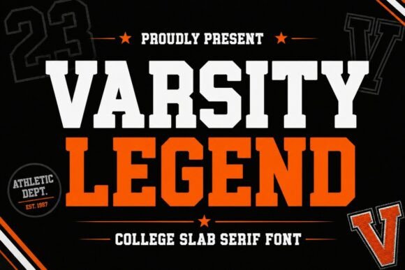 Varsity Legend: A Slab Serif Font for Thoughtful Editorial Design