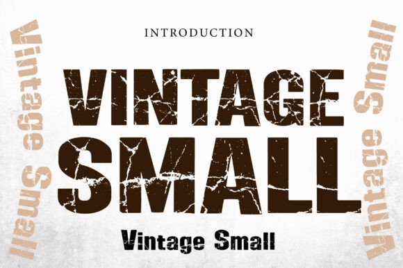 Vintage Small Brings Aged Character to Editorial Design