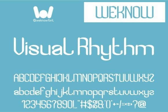 Visual Rhythm Font Brings Vintage Charm to Handmade Products